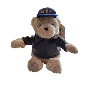 Lands' End Gund 2002 Limited Edition Explorer Bear Plush Stuffed Toy W Box Capt